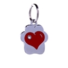 Picture of TAG RAINBOW HEART SMALL RED